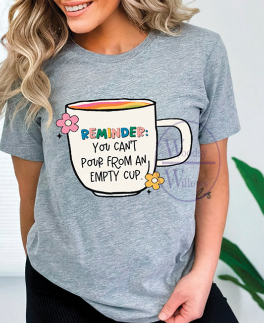 Empty Cup- T-Shirt