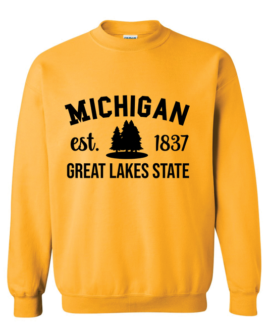 Great Lakes State - Crewneck Sweatshirt