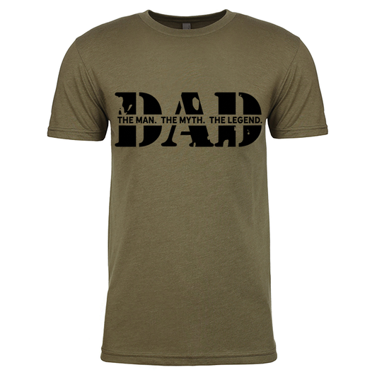 Dad - The Man, Myth, Legend - T-Shirt